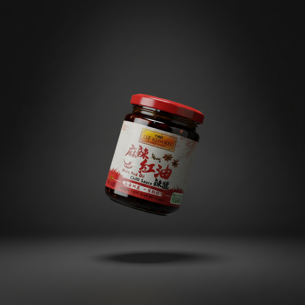 Lee Kum Kee Mala Red Oil Chilli Sauce (麻辣紅油辣醬)