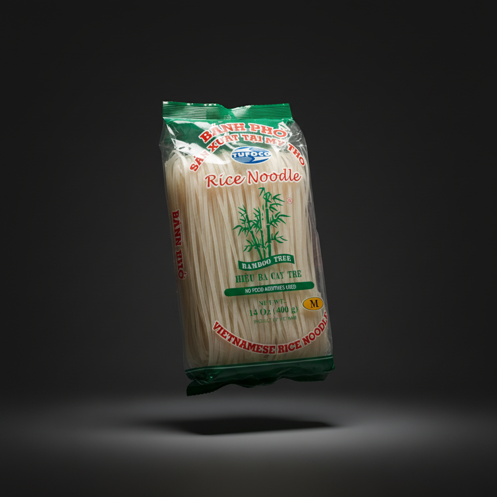 Bamboo Tree Vietnamese Rice Noodle, Bánh Phở (400g)
