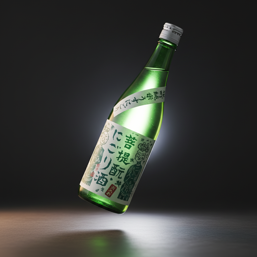 Gozenshu "Bodaimoto Nigori" Hi-ire sake