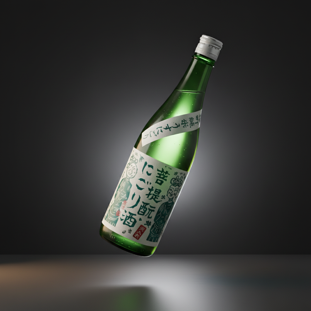 Gozenshu "Bodaimoto Nigori" Hi-ire sake