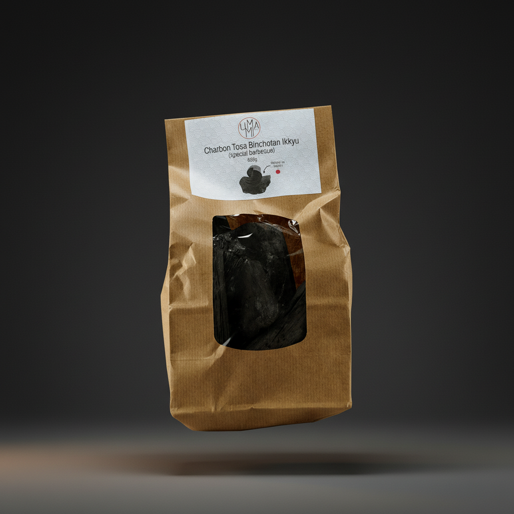 Ikkyu binchotan charcoal for BBQ 600g