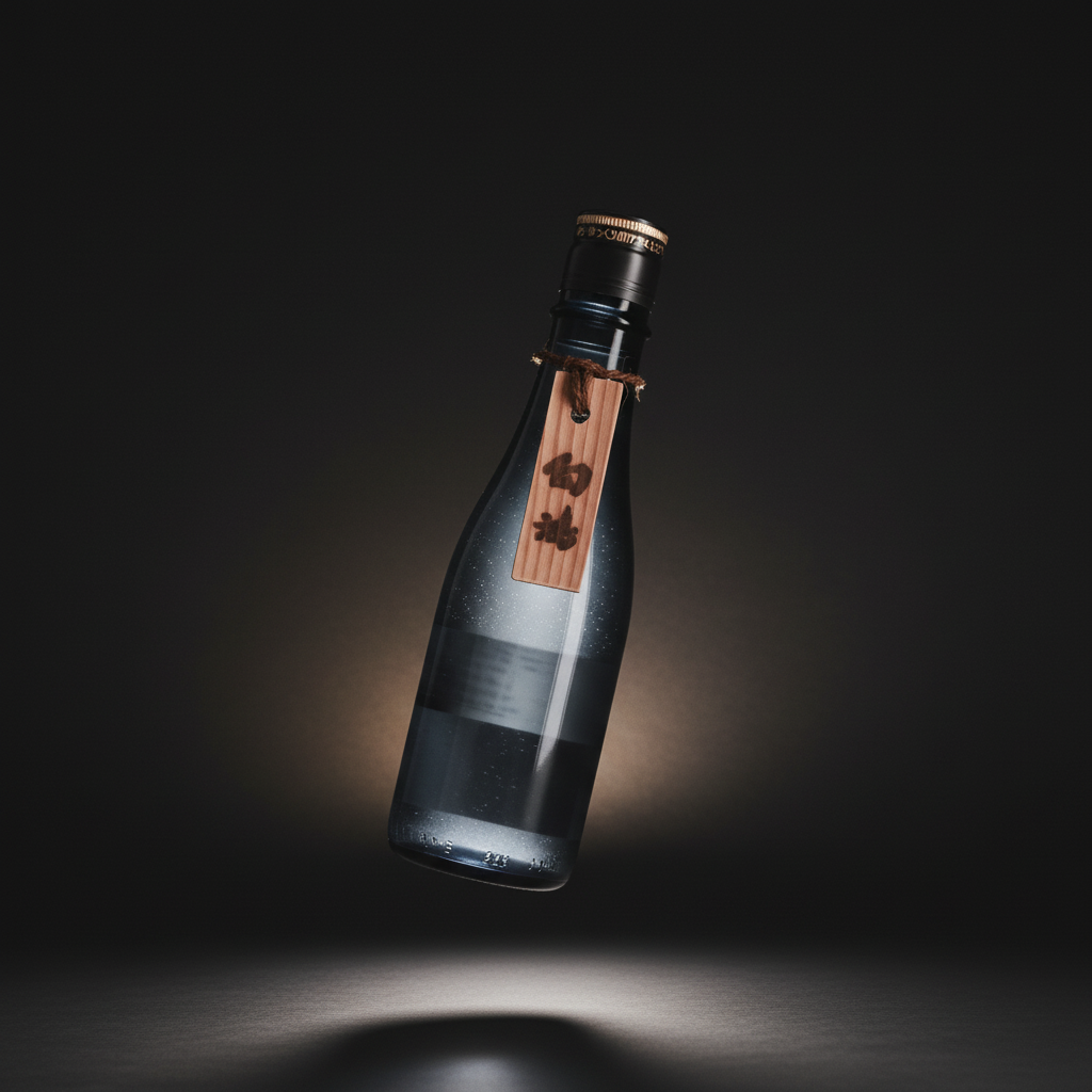 Hakuko Junmai Ginjo Sake with Magic Wooden Strip