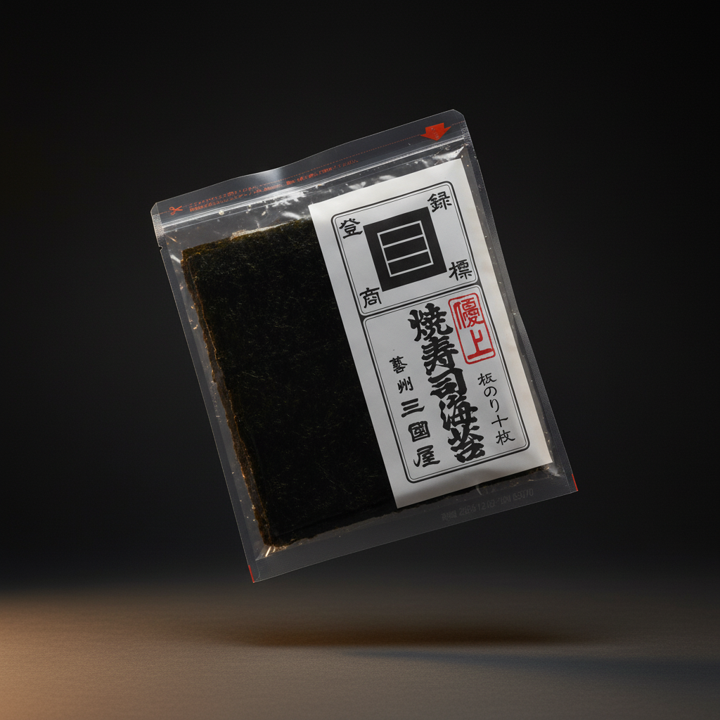 Grilled nori (Yakinori) super premium 21x19cm 10 sheets