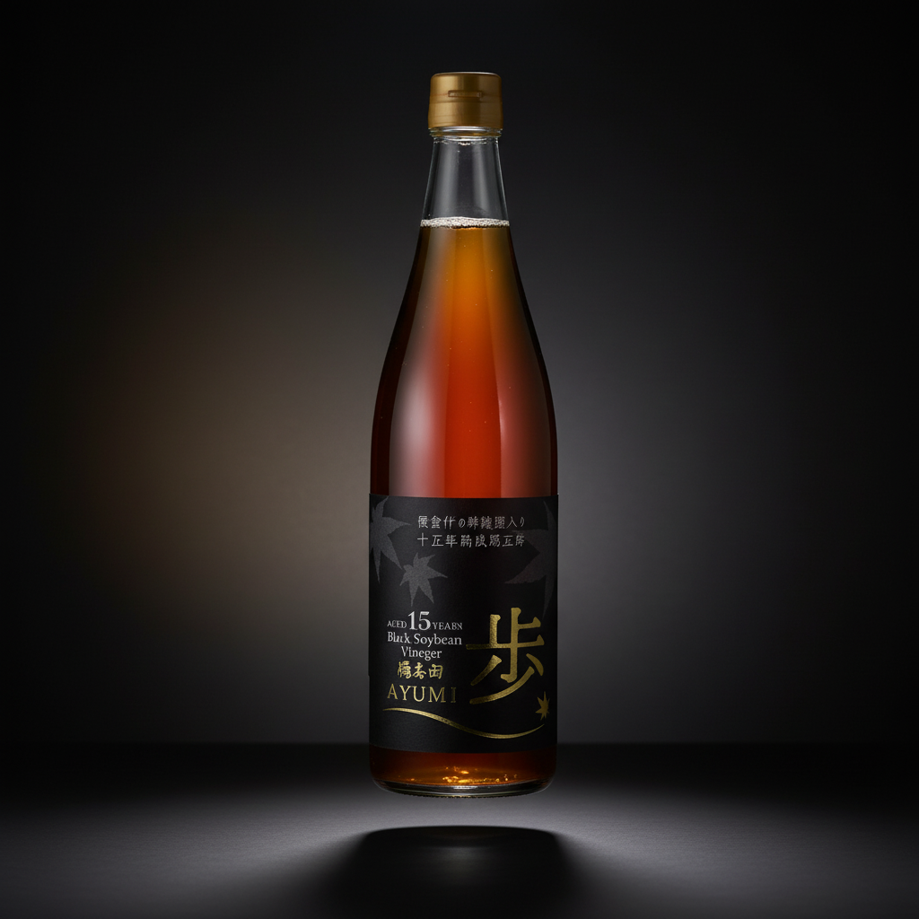 Black rice and soybean vinegar 15 years aged
