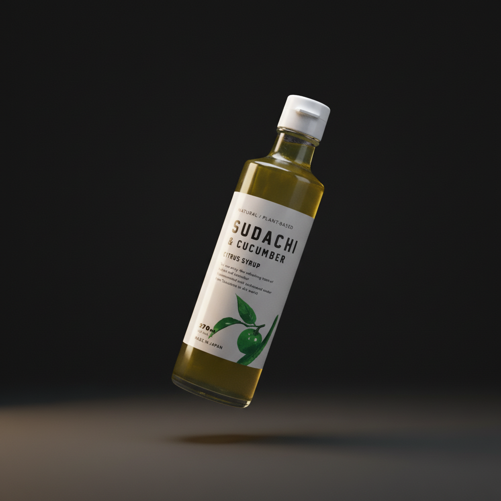 Concentrated sudachi and cucumber syrup 270ml