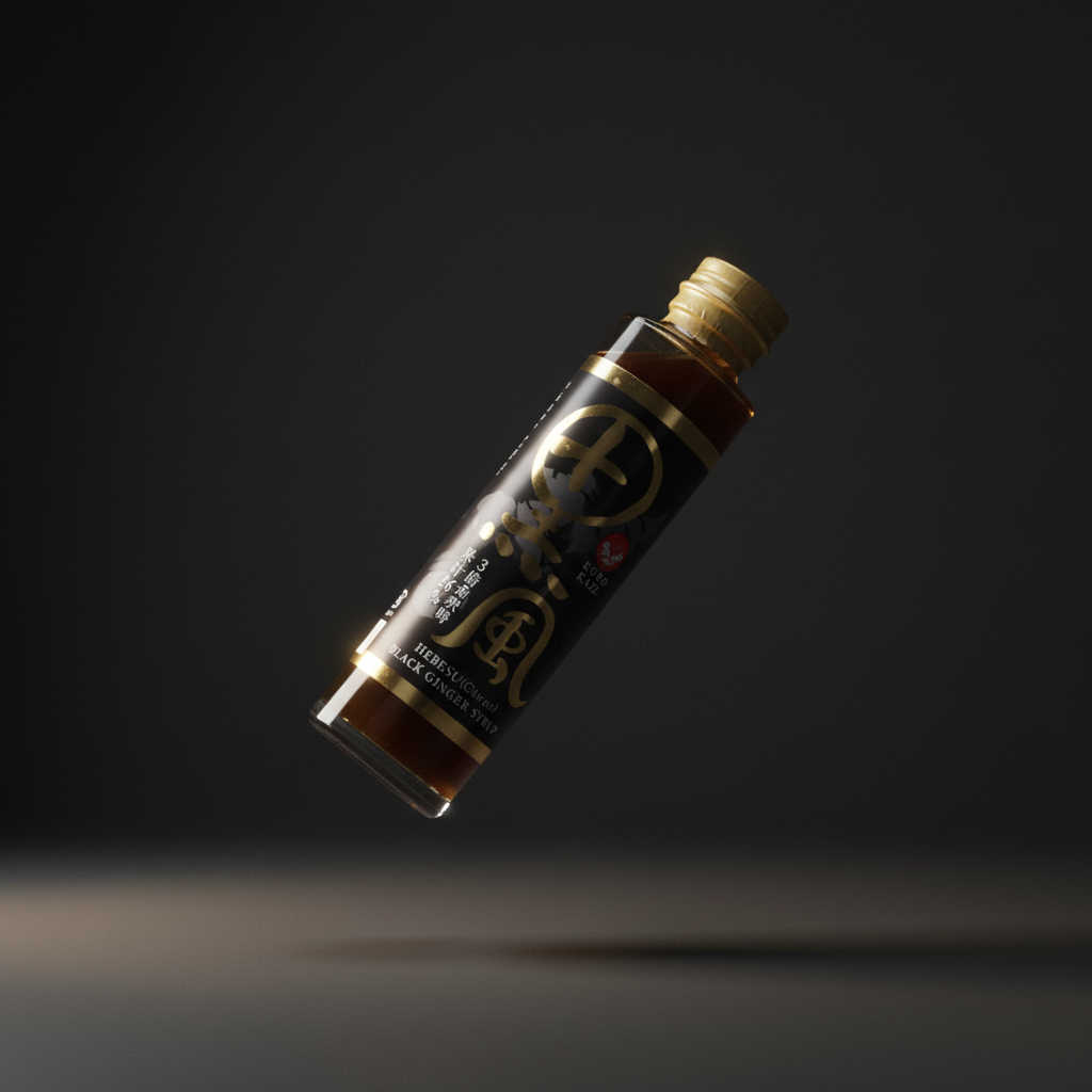 Concentrated black ginger syrup 180 g