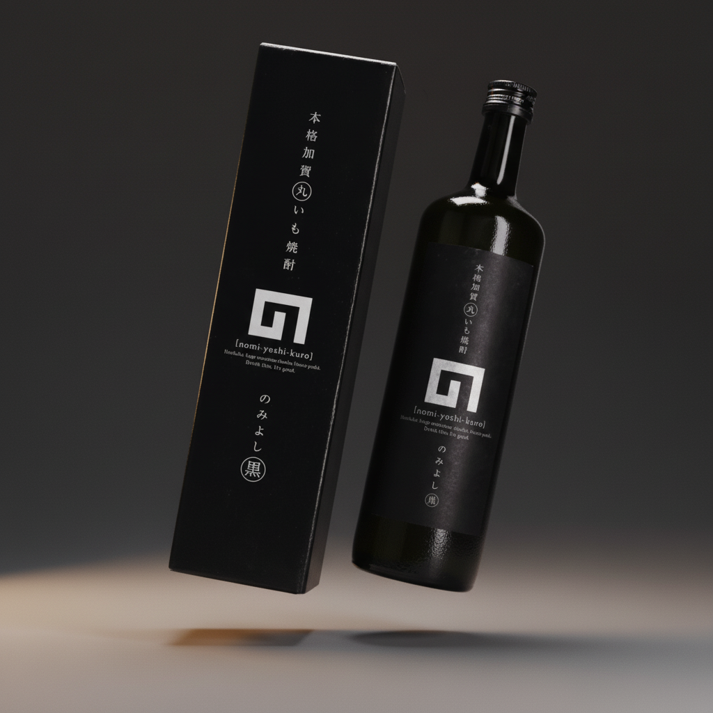 Black yam shochu spirit "Nomiyoshi" 720ml (25% vol.)