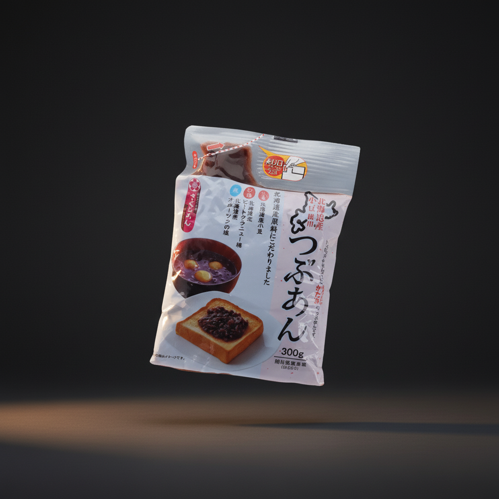 Anko Tsubuan - Azuki red bean paste (with chunks)