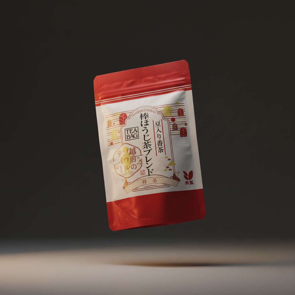 Bancha & Hojicha Green Tea with Roasted Soybeans (3g x 16 bags)