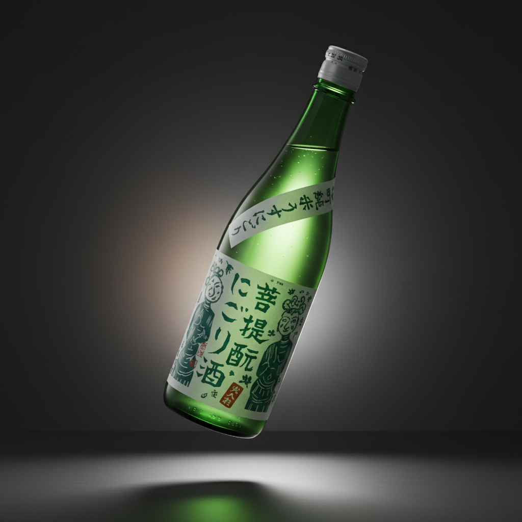 Gozenshu "Bodaimoto Nigori" Hi-ire sake