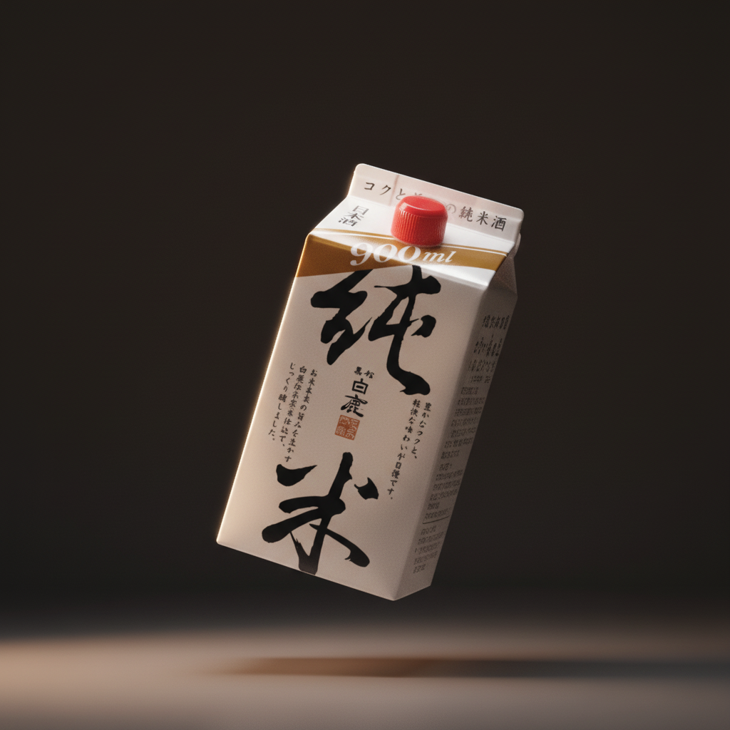 Hakushika Junmai Sake (for cooking) 900 ml (14.5% Vol.)