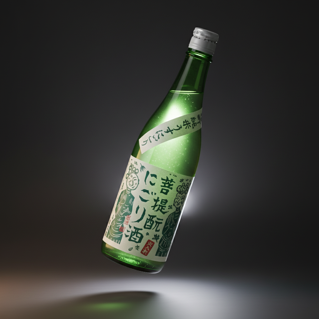 Gozenshu "Bodaimoto Nigori" Hi-ire sake