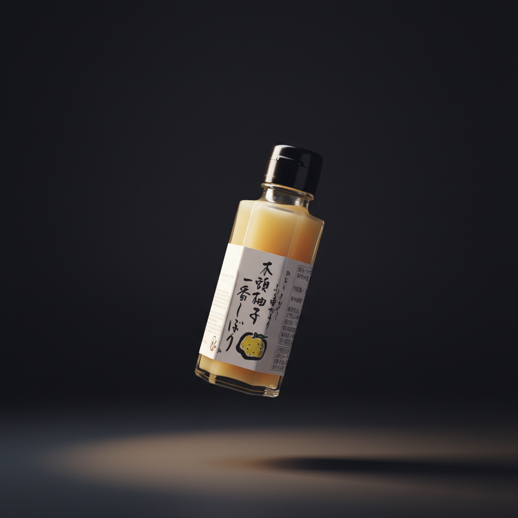 Hand-squeezed yuzu juice