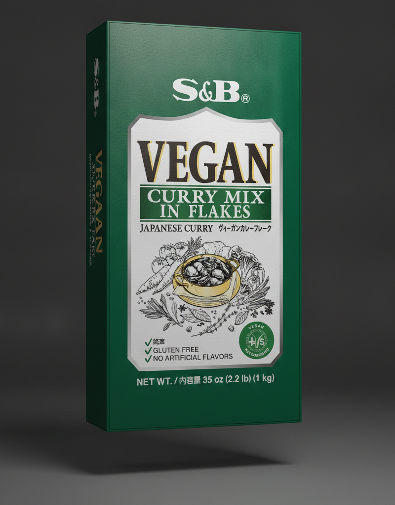 S&B - Vegan Curry Flakes 1 Kg