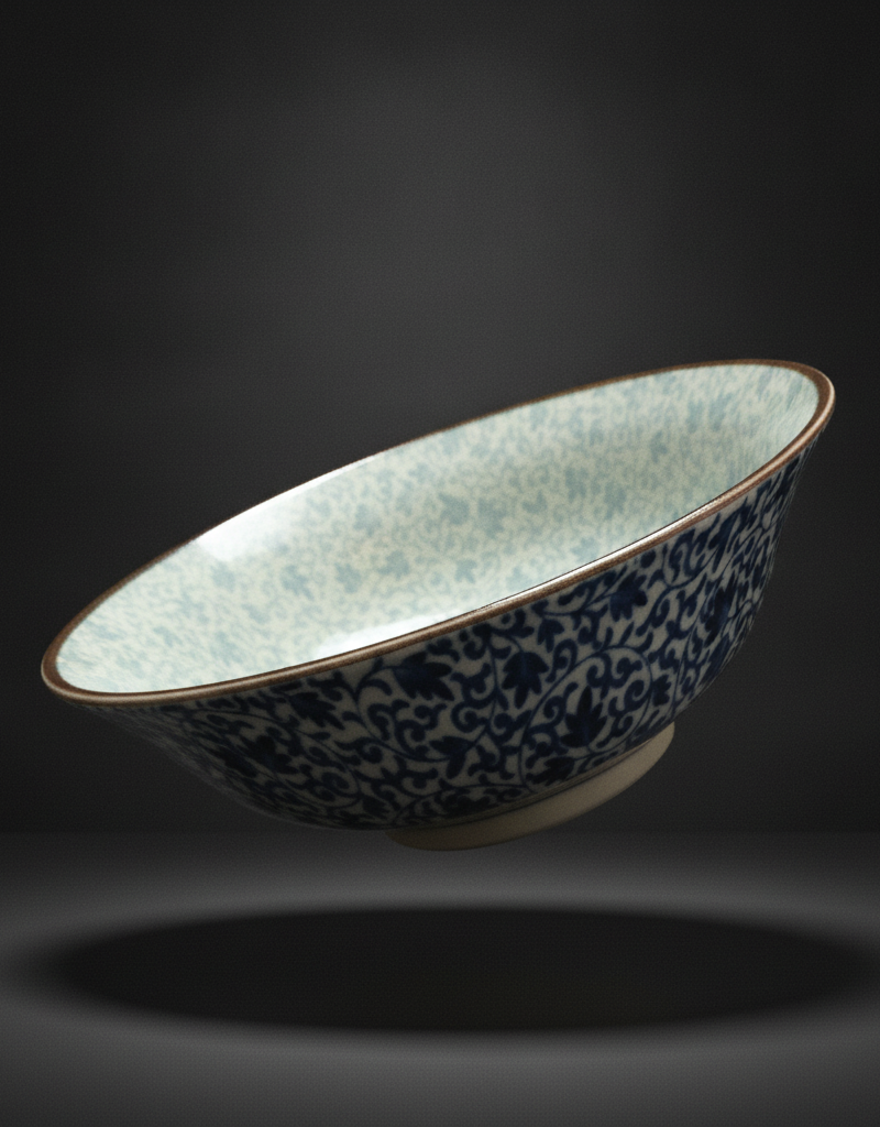 Donburi ramen karakusa bowl by Mashiko 18.9 x 7.8 cm