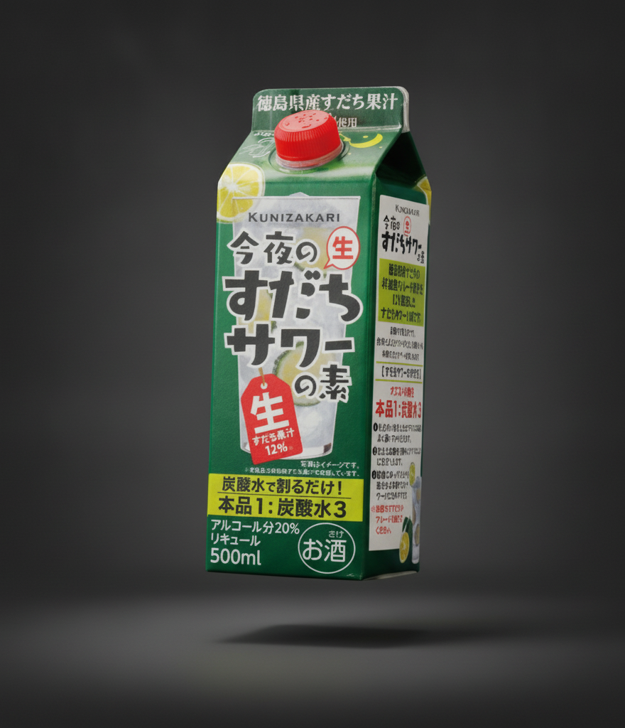 Nakano Shuzo - Sudachi Sour Cocktail Base Liqueur 20% 500ml