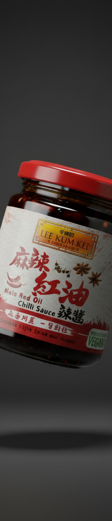 Lee Kum Kee Mala Red Oil Chilli Sauce (麻辣紅油辣醬)