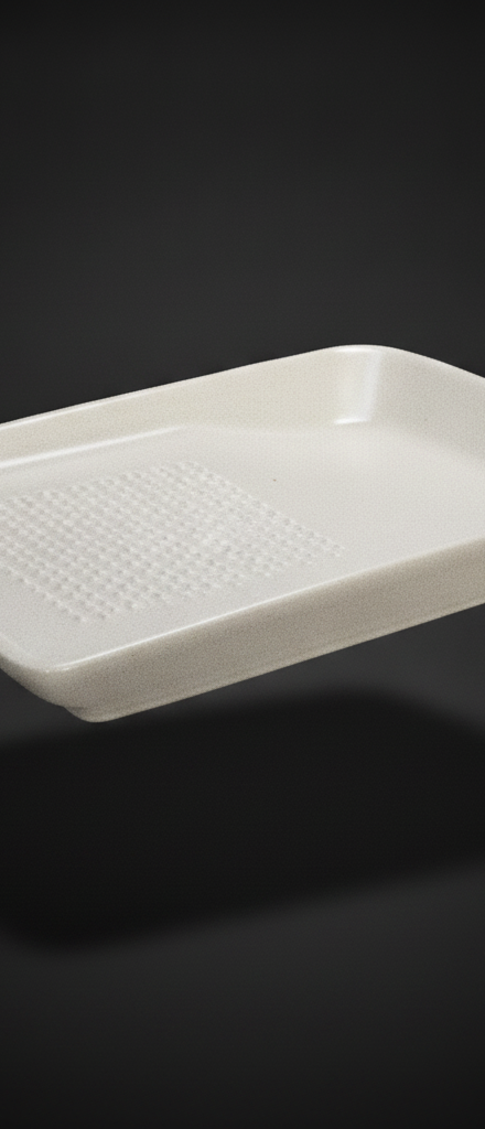 Porcelain vegetable grater 13.3x9x2.1cm