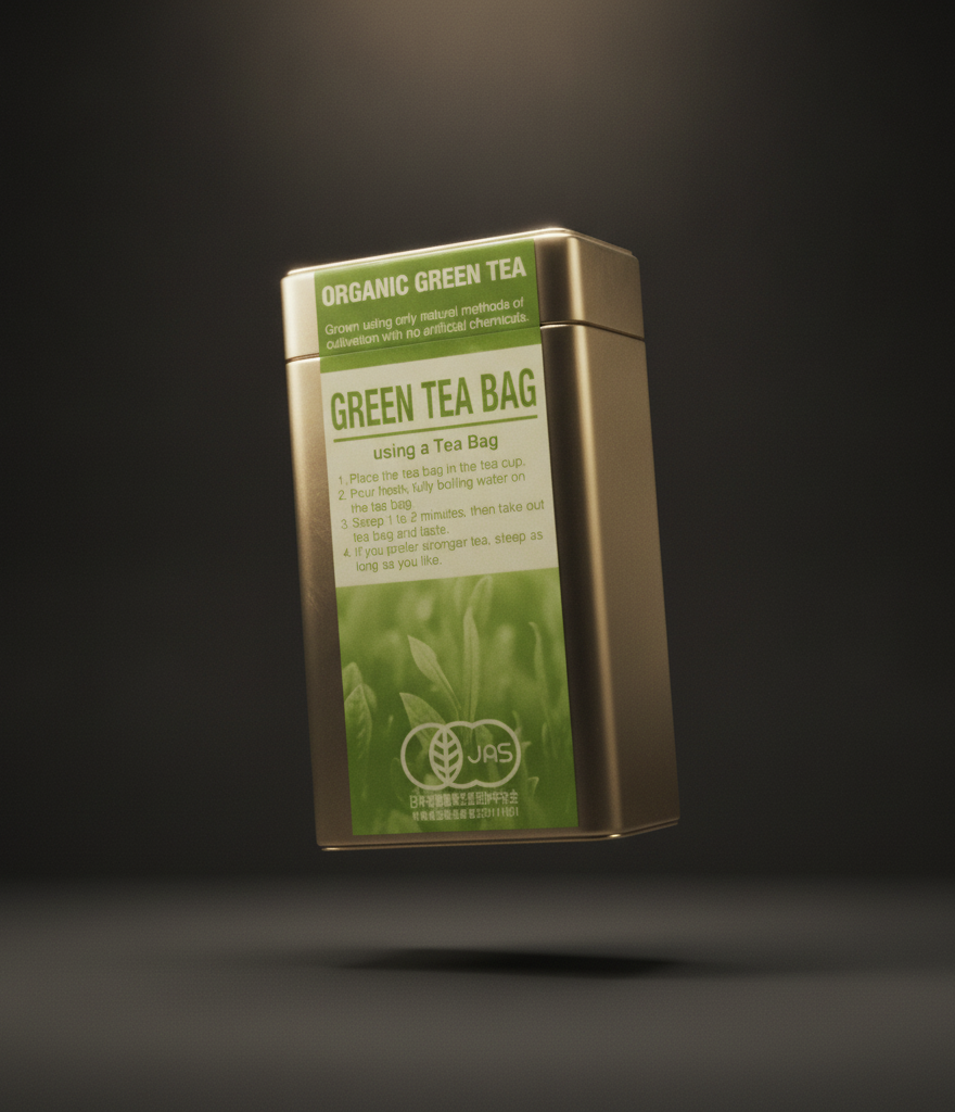 Hamasa Shoten - organic green tea sencha in 20x2.20g sachet