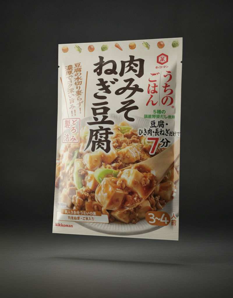 Kikkoman - Tofu seasoning with meat and miso green onion 80g
