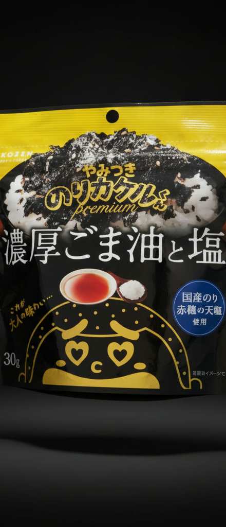 Kozen shamen - Nori Kakeru-kun Premium with toasted sesame and salt 30g