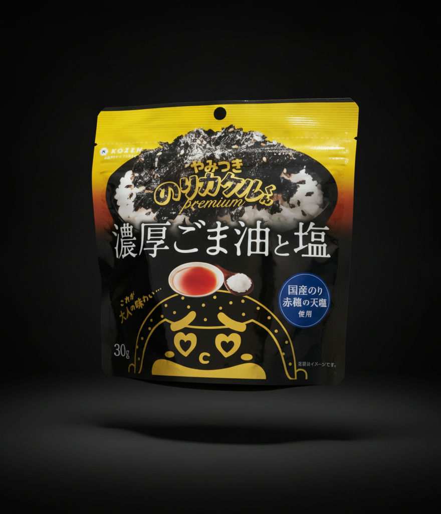 Kozen shamen - Nori Kakeru-kun Premium with toasted sesame and salt 30g