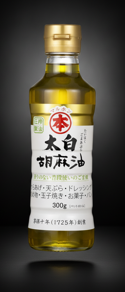 Maruhon - Unroasted Sesame Oil 300g