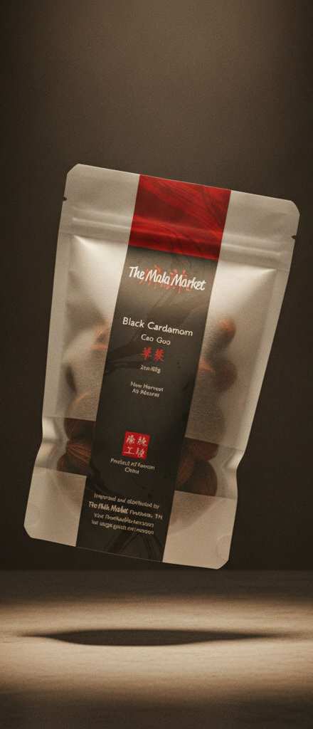 Smoked Cao Guo (Chinese Black Cardamom)