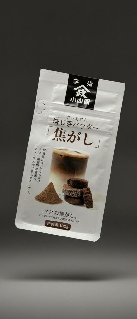 Thé hojicha double torréfaction intense en poudre ⋅ Yamamasa Koyamaen ⋅ 100g