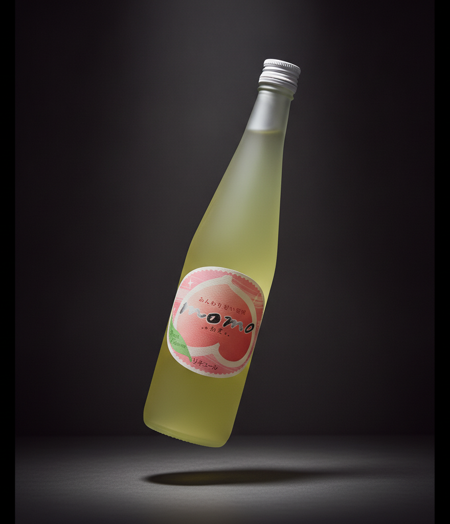 Kamikokoro Momoshu Japanese white fishing liquor 8% 0.5L