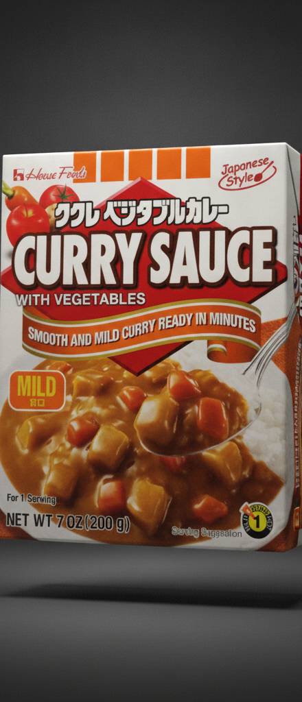 House - Kukure Mild Vegetable Curry Sauce 200g