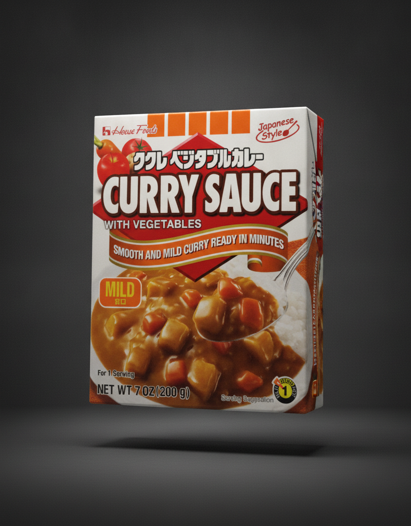 House - Kukure Mild Vegetable Curry Sauce 200g