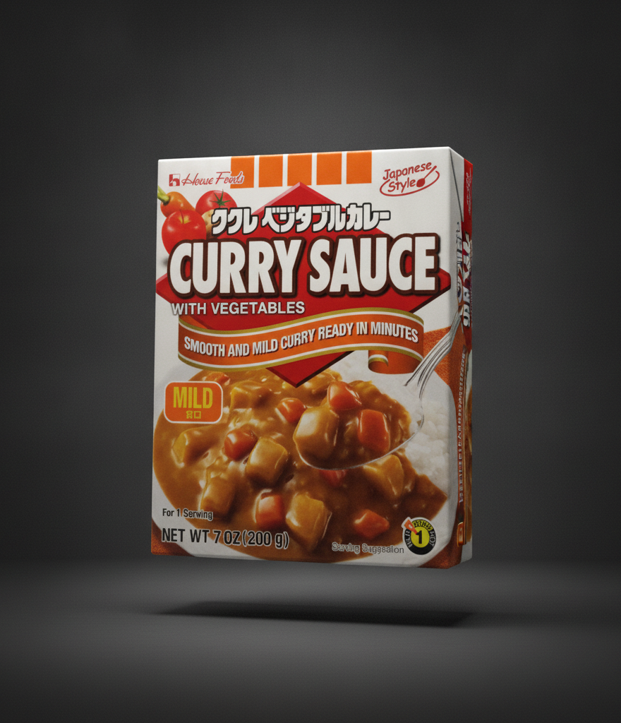 House - Kukure Mild Vegetable Curry Sauce 200g