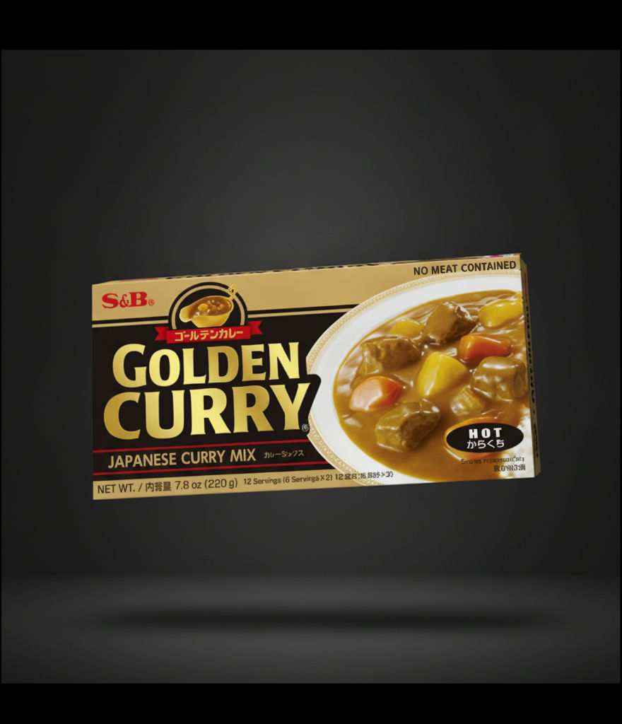 S&B - Golden Curry spicy strong 220g