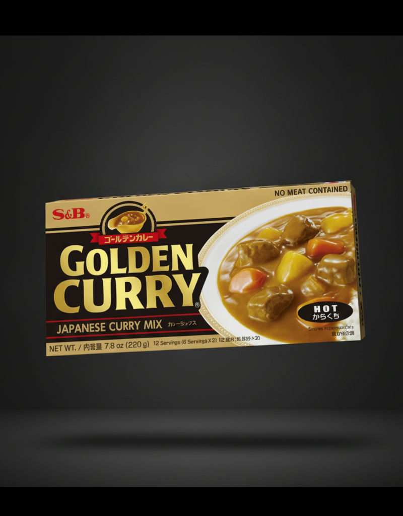 S&B - Golden Curry spicy strong 220g
