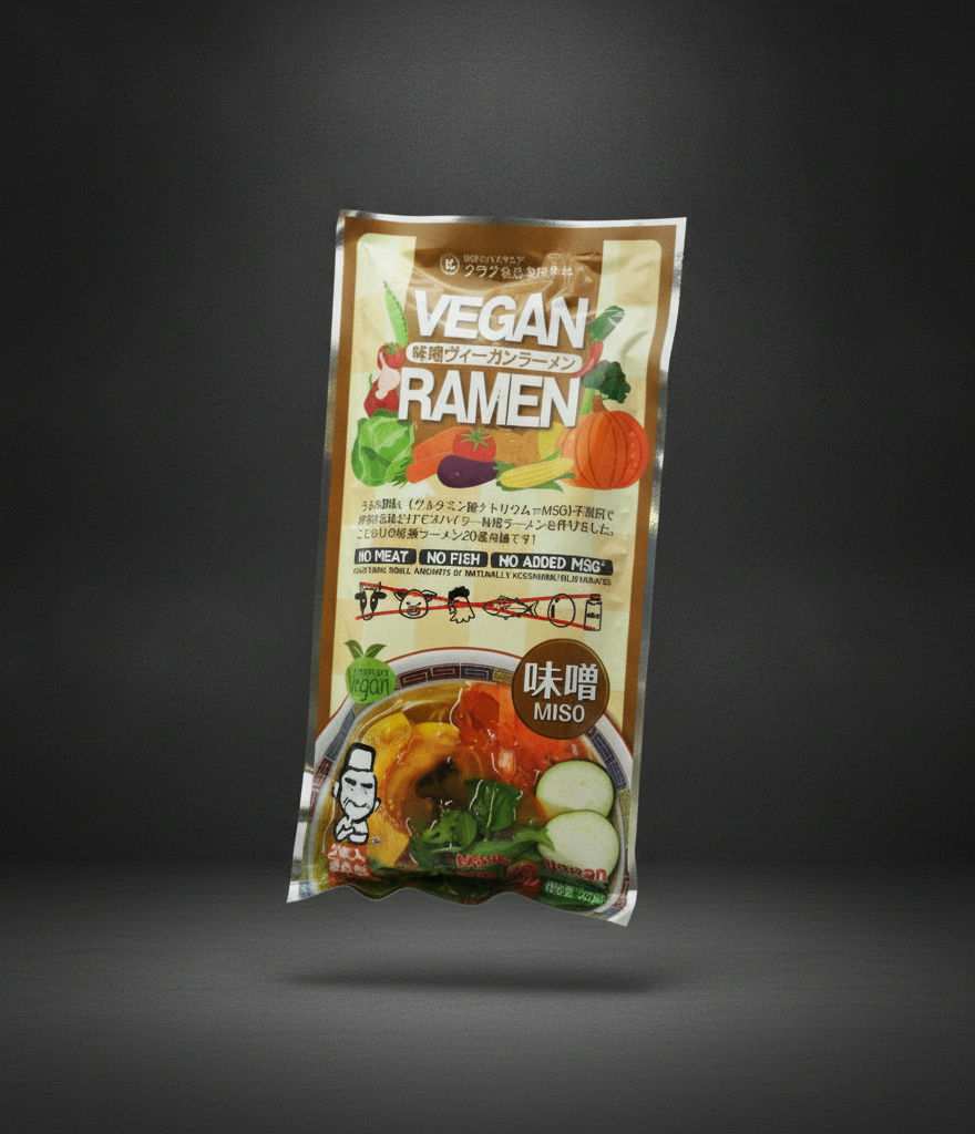 Kurata Shokuhin - Miso vegetable ramen noodles 260g
