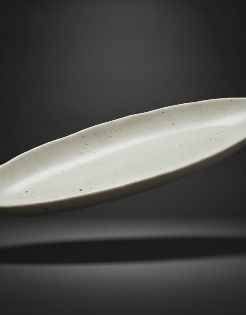 Yakimono tray porcelain tray 32.5 x 10.7 x 2.5 cm