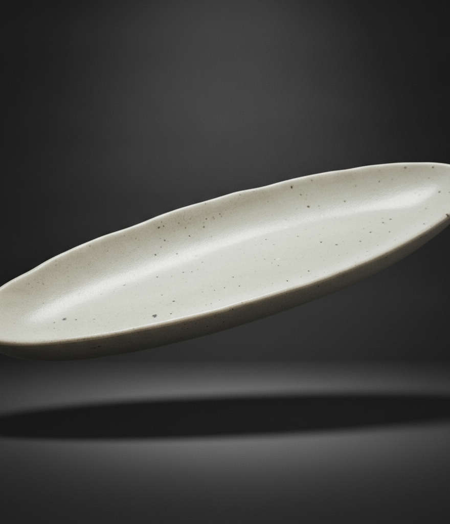 Yakimono tray porcelain tray 32.5 x 10.7 x 2.5 cm