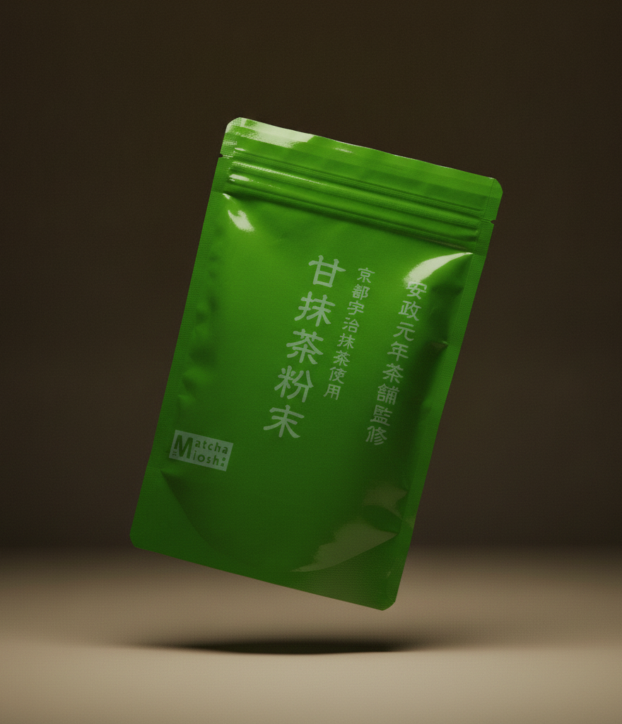 Thé matcha d'Uji de Kyoto sucré en vrac ⋅ Kobayashi Noriten ⋅ 200g