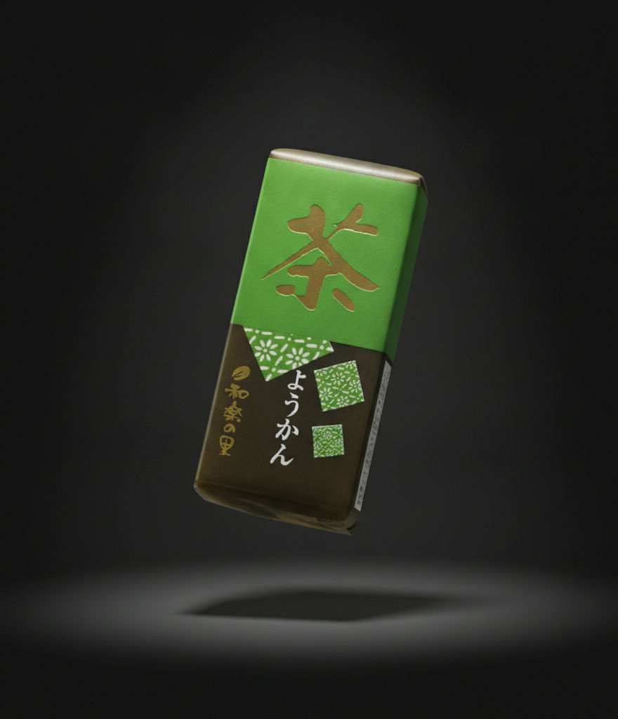 Yoneya - Sweetened red bean paste yokan with green tea 58g