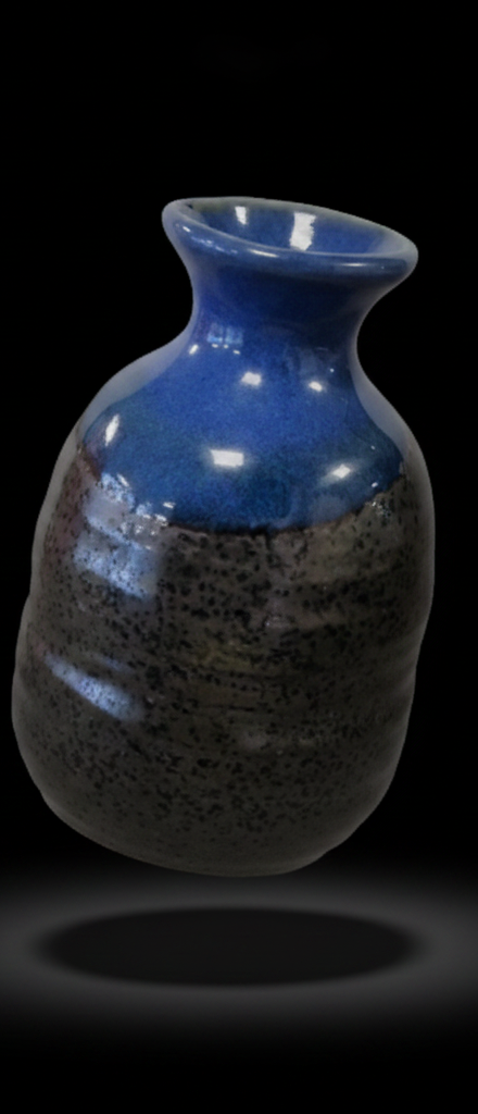 Bottle in Saké in porcelain 12cm 27cl