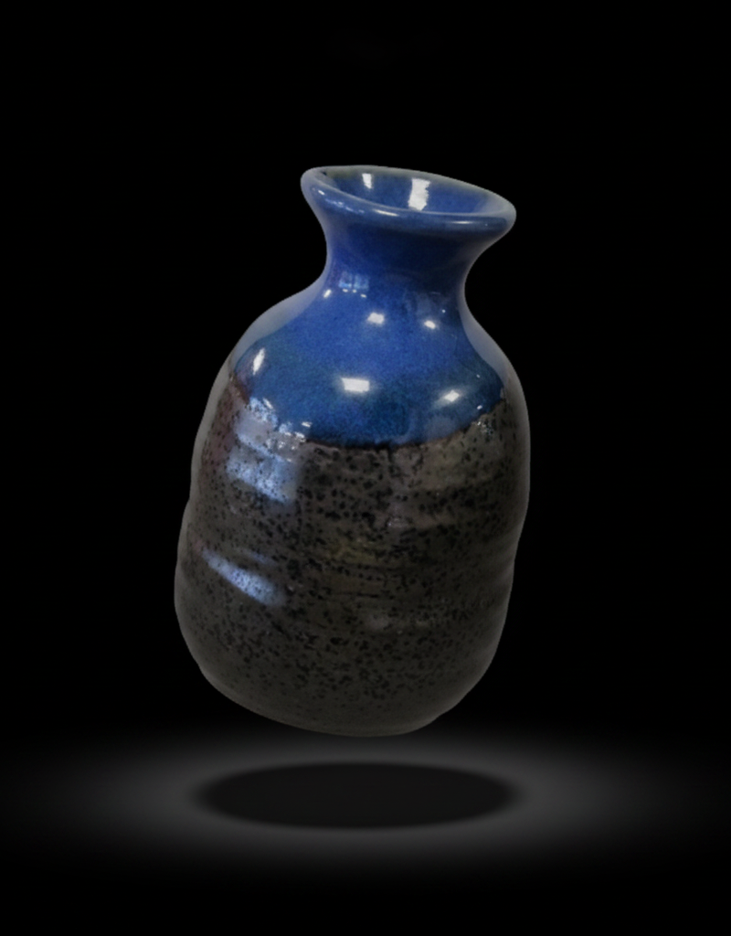 Bottle in Saké in porcelain 12cm 27cl