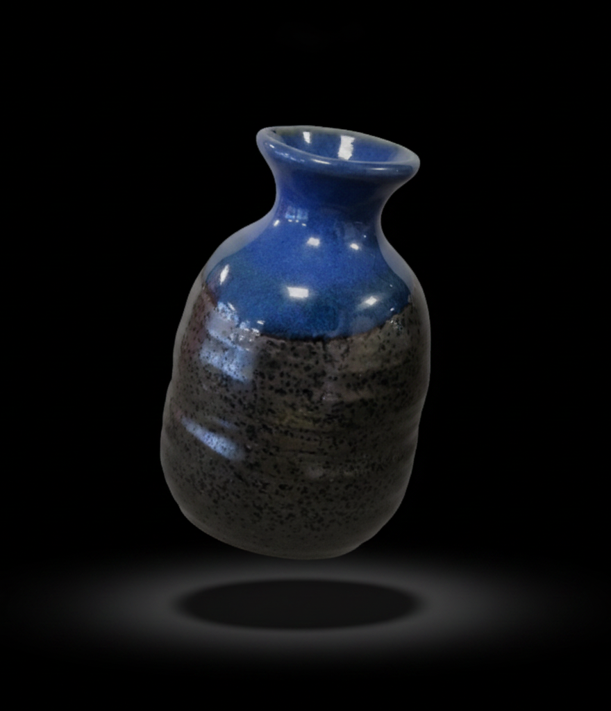 Bottle in Saké in porcelain 12cm 27cl
