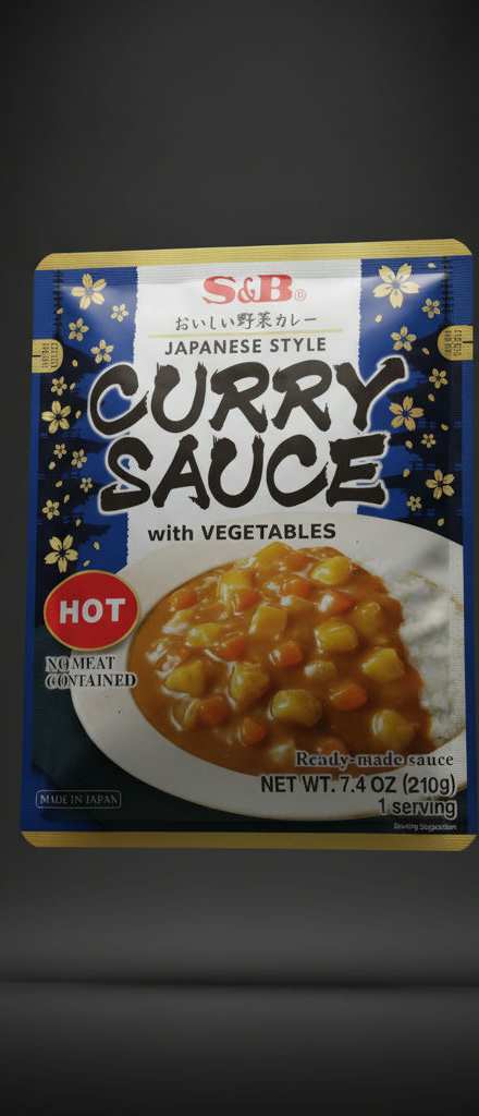 S&amp;B - Curry sauce with spicy vegetables 210g