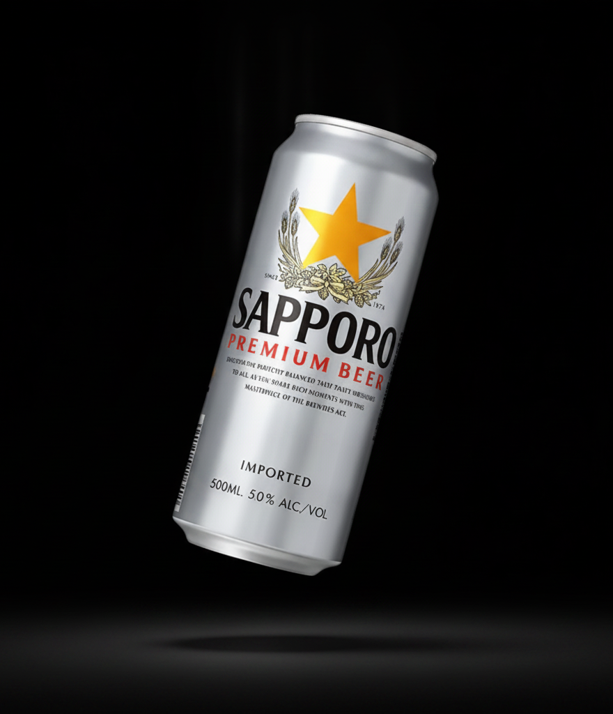Sapporo - Bière premium beer canette 50cl X24 BUNDLE