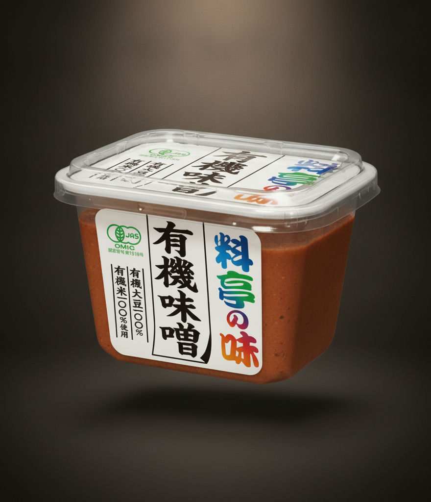 Marukome - JAS Organic Miso Kome without additives 375g