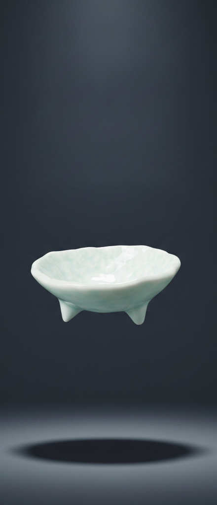 Coupelle porcelaine céladon Ø 88mm ⋅ Minnano Souko