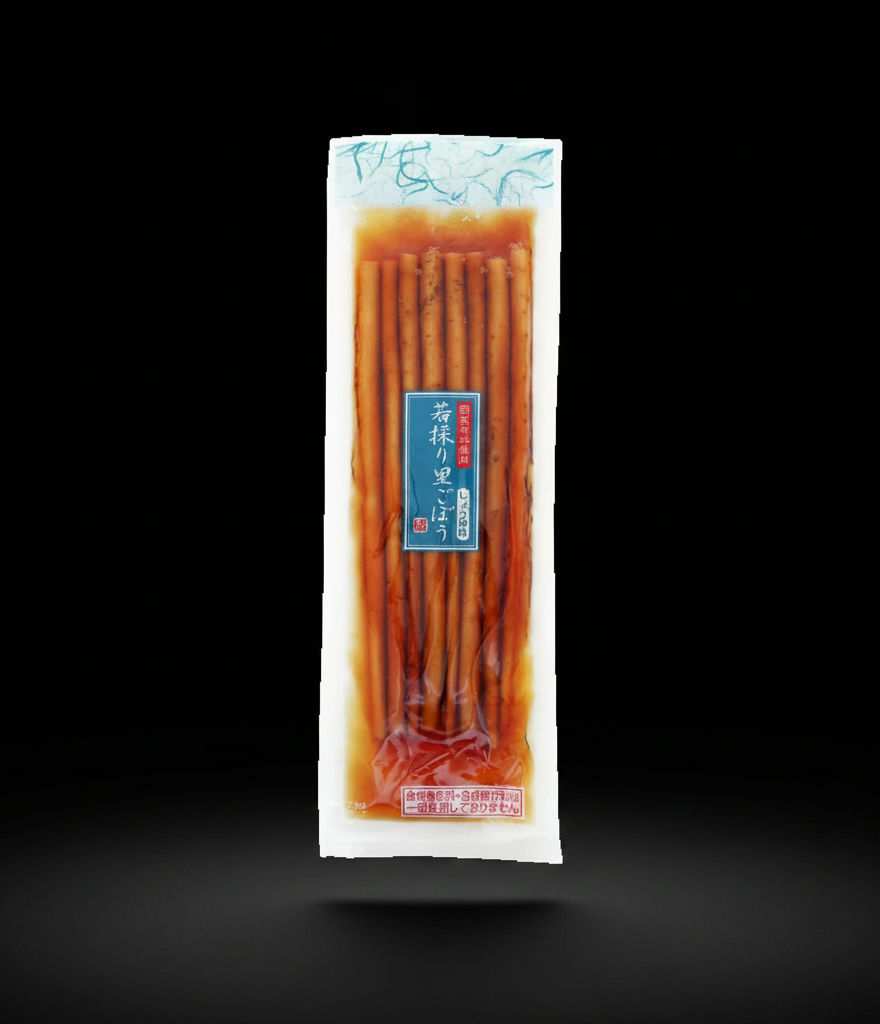 Obaneya - Young Burdock Roots Marinated in Soy Sauce 160g