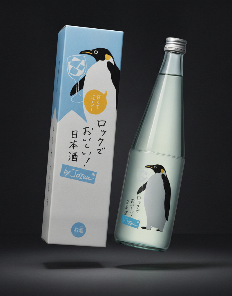 Shirataki - Junmai rock sake jozen mizu no gotoshi Blue 10.9% 720ml