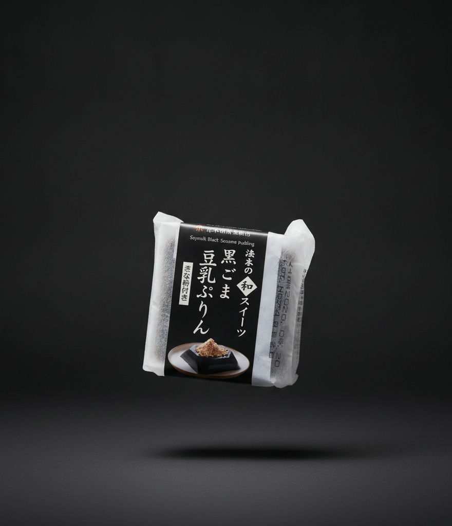 Black sesame tofu in soy milk (with kinako) 80 g
